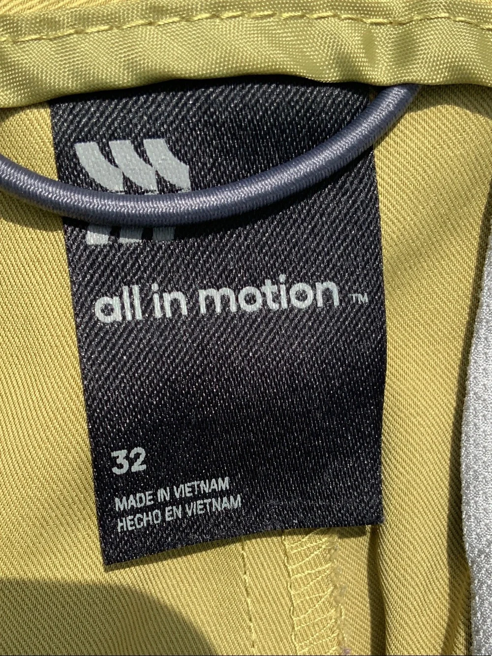 all in motion Olive Green Performance Shorts